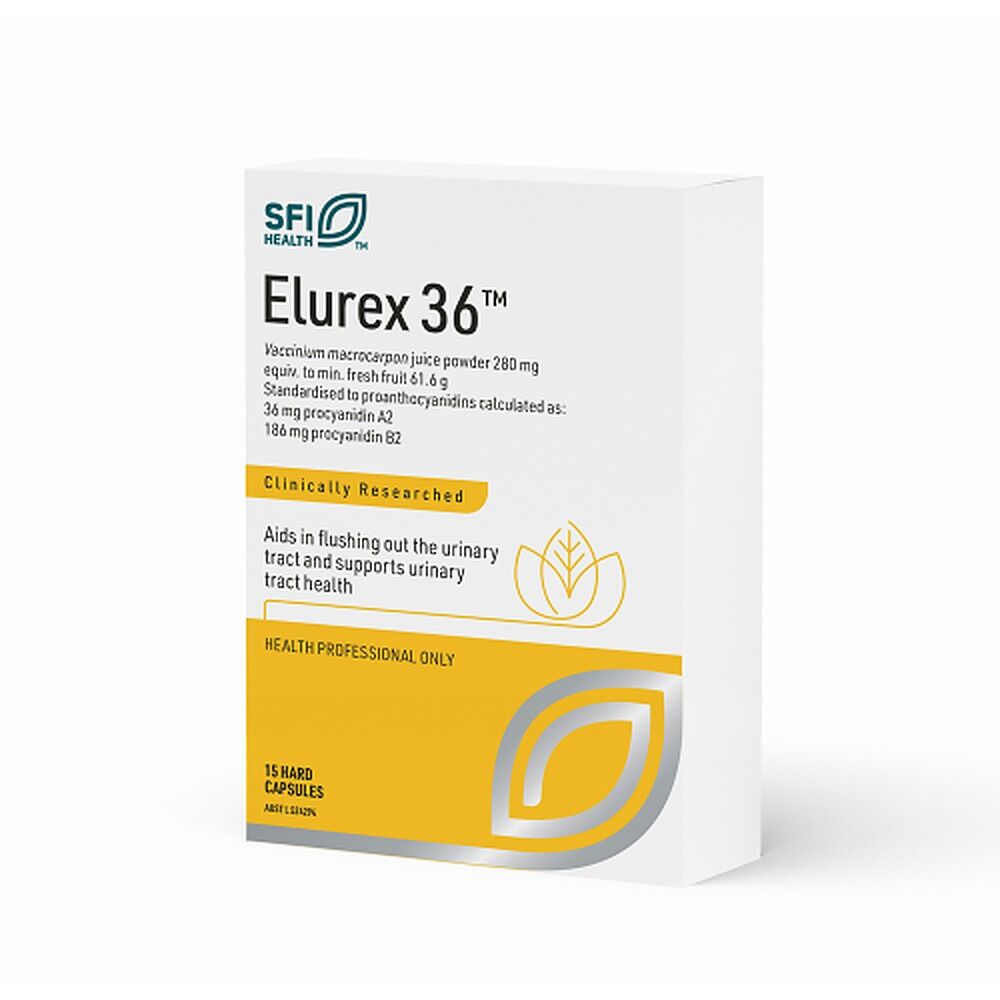 SFI Health Elurex 36 15 Capsules