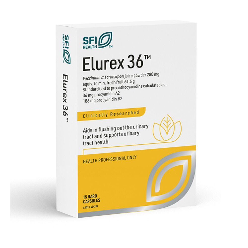 SFI Health Elurex 36 15 Capsules