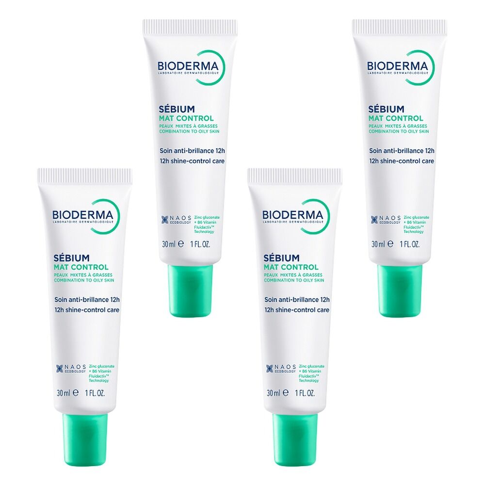 Bioderma Sebium Mat Control 30mL Pack of 4