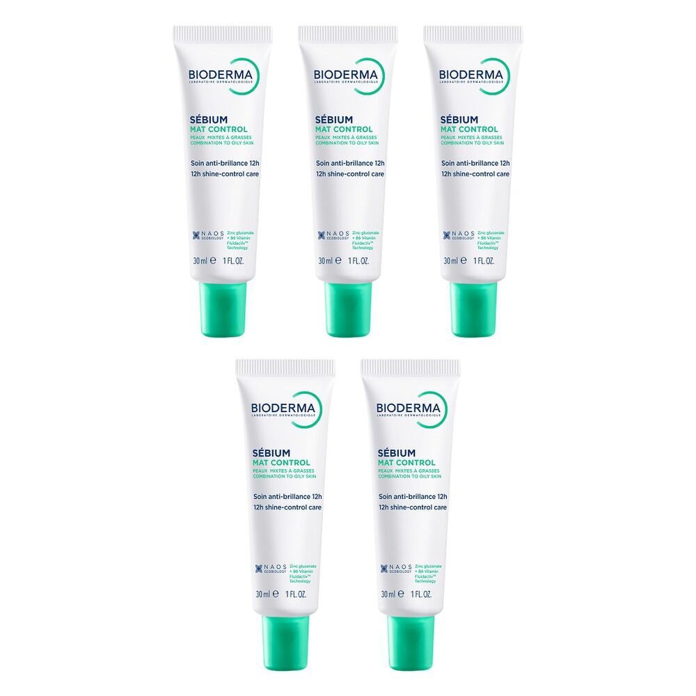Bioderma Sebium Mat Control 30mL Pack of 5