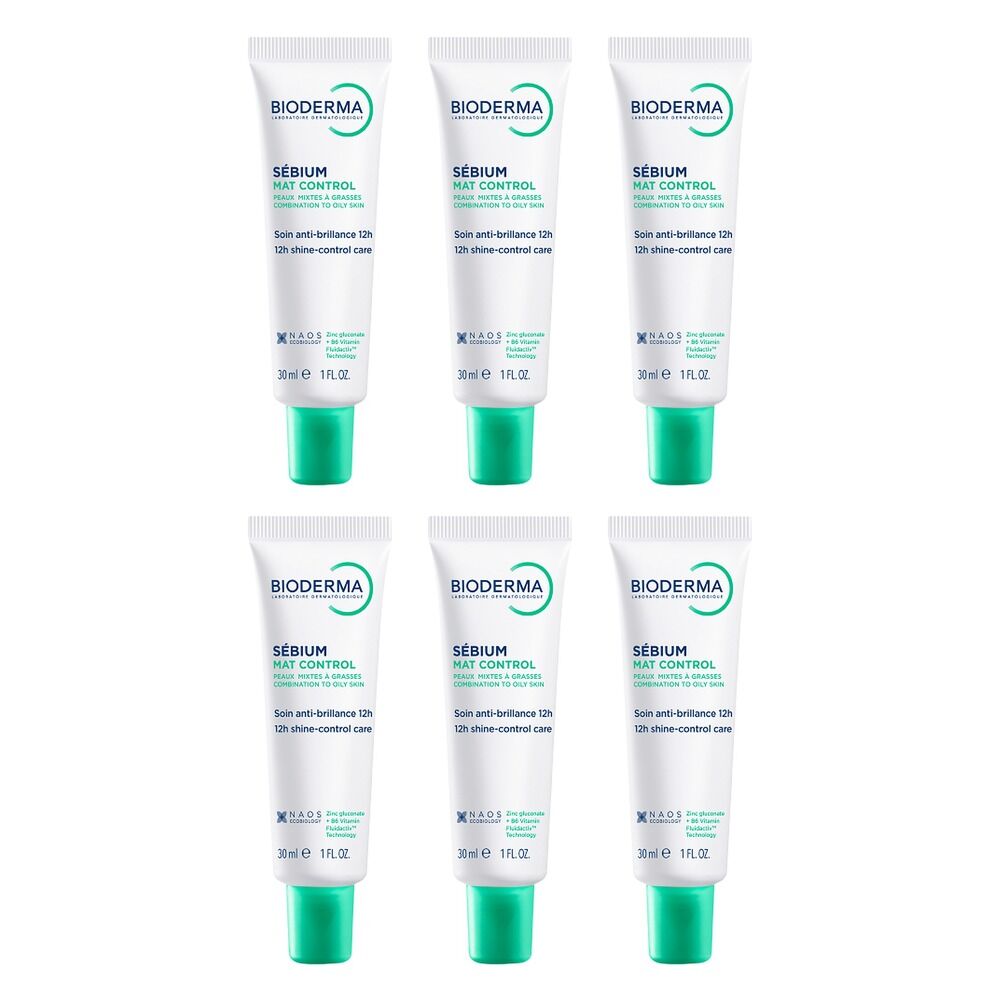 Bioderma Sebium Mat Control 30mL Pack of 6