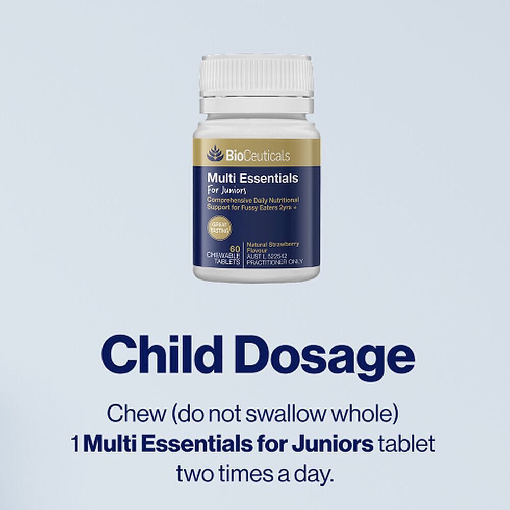 Bioceuticals Multi Essentials for Juniors 60 Tablets