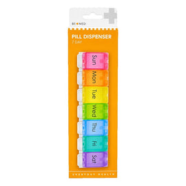 Budget Bemed 7 Day Pill Dispenser Colour