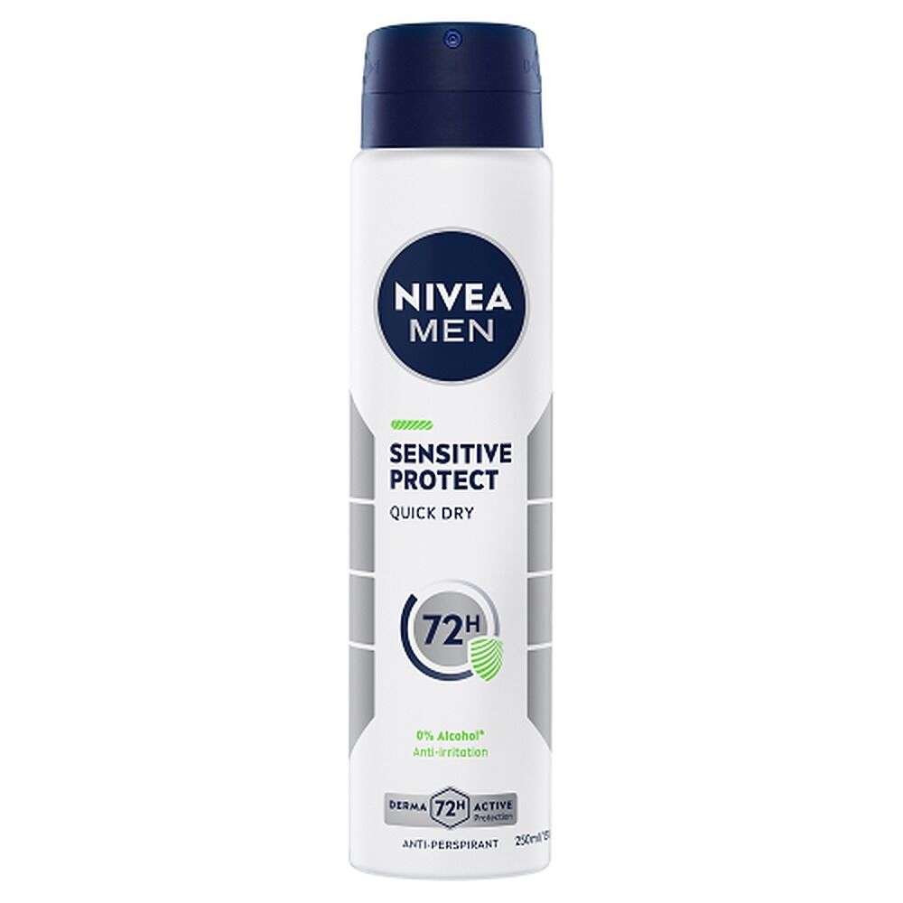 Nivea Men Sensitive Protect Quick Dry Anti-Perspirant 250mL