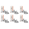 Tommee Tippee Natural Start Wide Latch Teats Slow Flow 2 Pack Bundle of 6