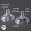 Tommee Tippee Natural Start Wide Latch Teats Slow Flow 2 Pack