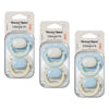 Tommee Tippee Ultimate Fit Soother 0-6 Months Multi 2 Pack Bundle of 3
