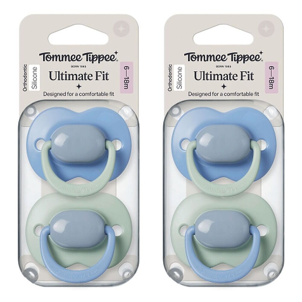 Tommee Tippee Ultimate Fit Soother 6-18 Months Pack of 2