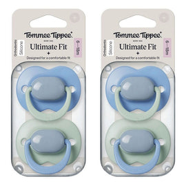 Tommee Tippee Ultimate Fit Soother 6-18 Months Pack of 2