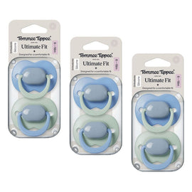 Tommee Tippee Ultimate Fit Soother 6-18 Months Pack of 3