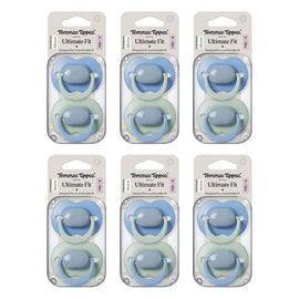 Tommee Tippee Ultimate Fit Soother 6-18 Months Pack of 6
