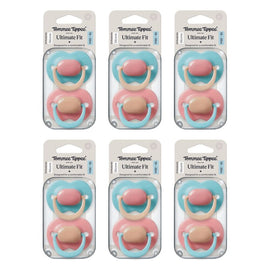 Tommee Tippee Ultimate Fit Soother 18-36 Months Multi 2 Pack Bundle of 6