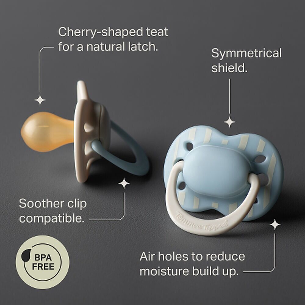 Tommee Tippee Natural Latex Soother 0-6 Months