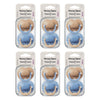 Tommee Tippee Natural Latex Ultimate Fit Soother 6-18m Multi 2 Pack Bundle of 6