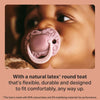 Tommee Tippee Natural Latex Ultimate Fit Soother 6-18m Multi 2 Pack