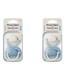 Tommee Tippee Natural Latex Ultimate Fit Soother 18-36m Multi 2 Pack Bundle of 2