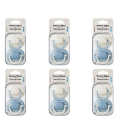 Tommee Tippee Natural Latex Ultimate Fit Soother 18-36m Multi 2 Pack Bundle of 6