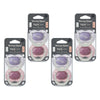 Tommee Tippee NightGlow Dummy 0-6 Months Multi 2 Pack Bundle of 4