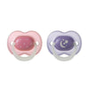 Tommee Tippee NightGlow Dummy 6-18 Months Multi 2 Pack