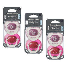 Tommee Tippee Nightglow Soother 18-36 Months Pack of 3