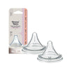 Tommee Tippee Natural Start Deep Latch Teats Slow Flow 0m+ 2 Pack