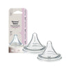 Tommee Tippee Natural Start Deep Latch Teats Medium Flow 3m+ 2 Pack