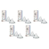 Tommee Tippee Natural Start Deep Latch Teats Fast Flow 6m+ 2 Pack Bundle of 5