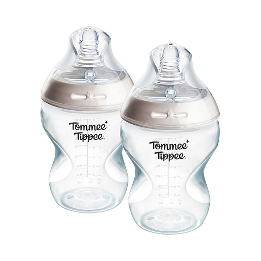Tommee Tippee Natural Start Anti-Colic Bottle Slow Flow 2 Pack 60mL