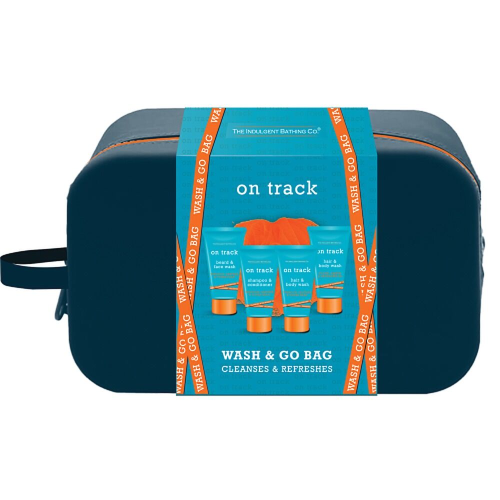 On Track Wash & Go Bag 4 Piece Set