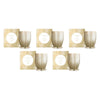 Peppermint Grove Plum & Fir Woods Large Soy Candle 370g Pack of 5