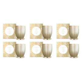 Peppermint Grove Plum & Fir Woods Large Soy Candle 370g Pack of 6