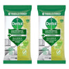 Dettol Multipurpose Wipes Crisp Apple 100 Pack Bundle of 2
