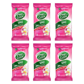 Dettol Pine O Cleen Disinfectant Wipes Tropical Blossom 60 Pack Bundle of 6