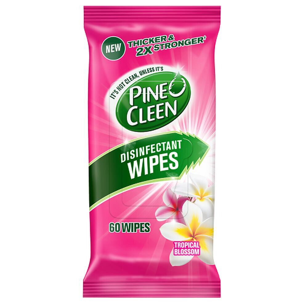Dettol Pine O Cleen Disinfectant Wipes Tropical Blossom 60 Pack