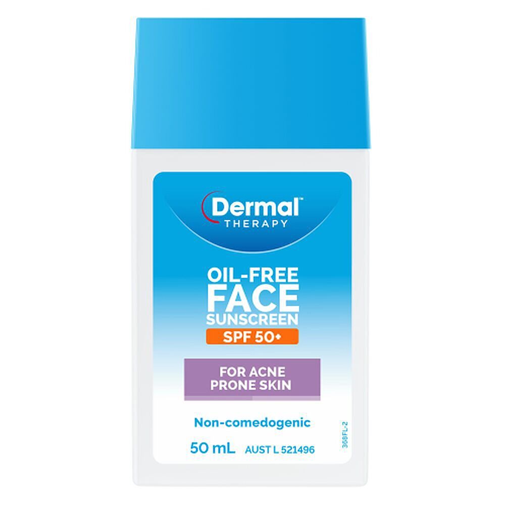 Dermal Therapy Oil Free Face Sunscreen SPF 50+ 50mL