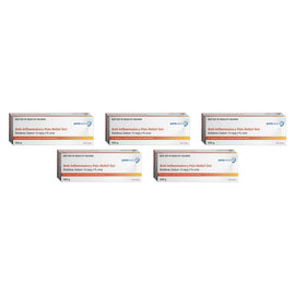 Apotex Anti-Inflammatory Pain Relief Gel 100g Pack of 5
