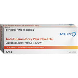 Apotex Anti-Inflammatory Pain Relief Gel 100g