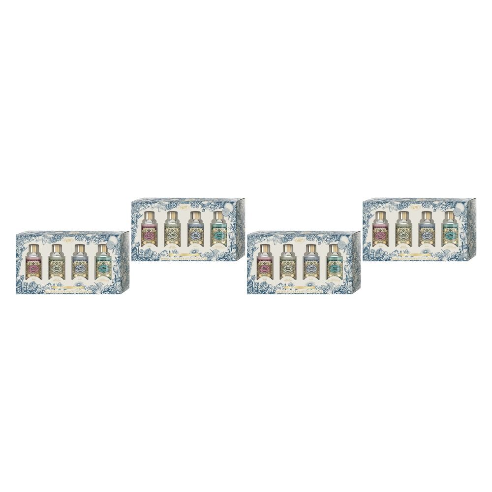 4711 Floral Collection 4 Piece Set Pack of 4