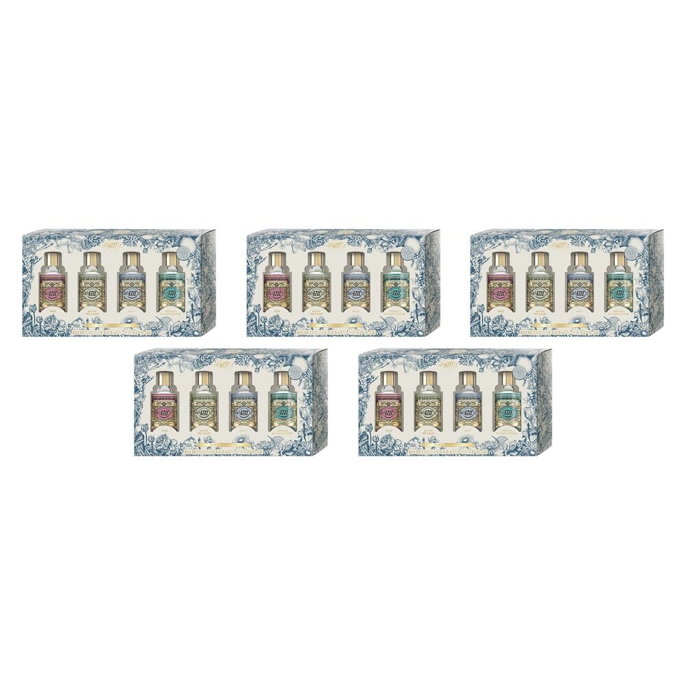 4711 Floral Collection 4 Piece Set Pack of 5