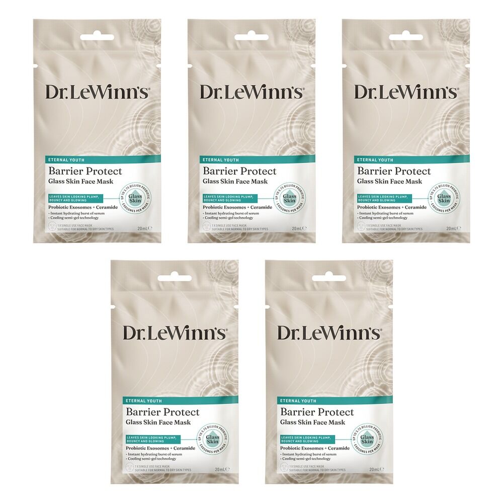 Dr. LeWinn's Barrier Protect Glass Skin Face Mask x 10 Bundle of 5