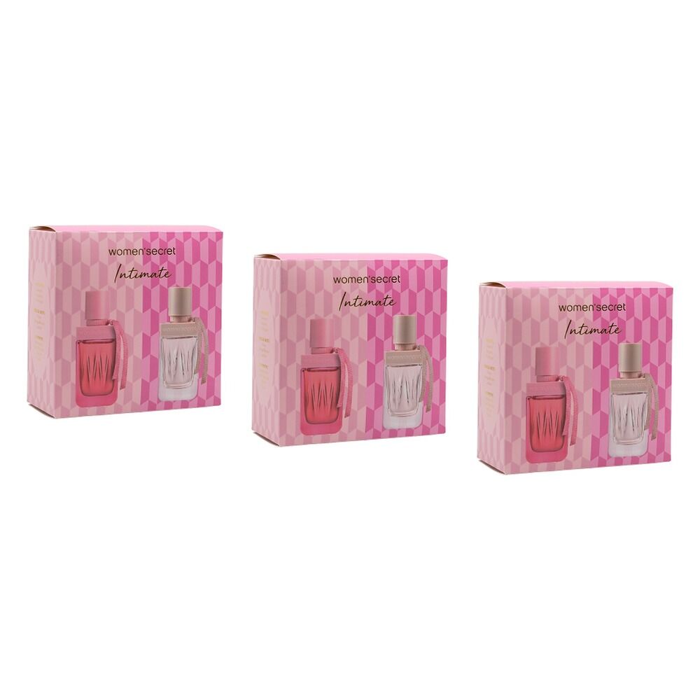 women'secret Intimate Mini Set (Intimate 50mL, Delight 50mL) 2 Piece Pack of 3