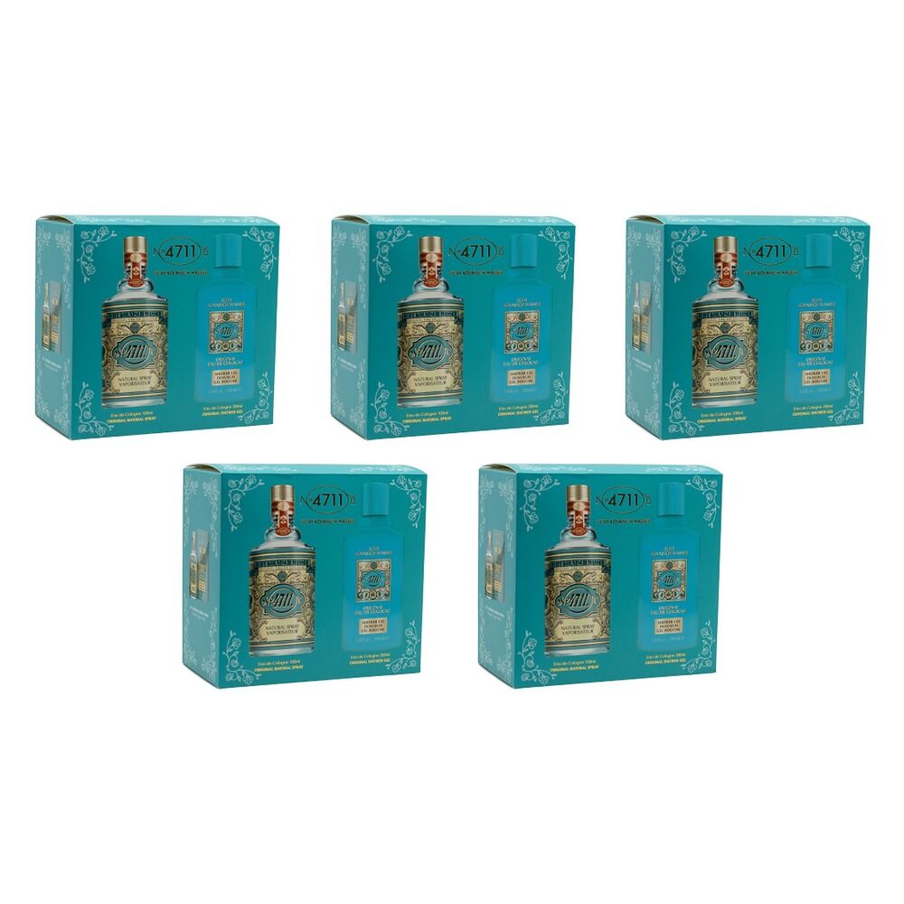 4711 Original Eau De Cologne 2 Piece Set Pack of 5