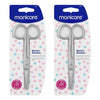 Manicare Nurse's Scissors Blunt/Sharp Tips Pack of 2