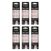 Glam by Manicare Glam Ready Pre-Glued Nails Rose Petal Jelly 30 Pack Bundle of 6