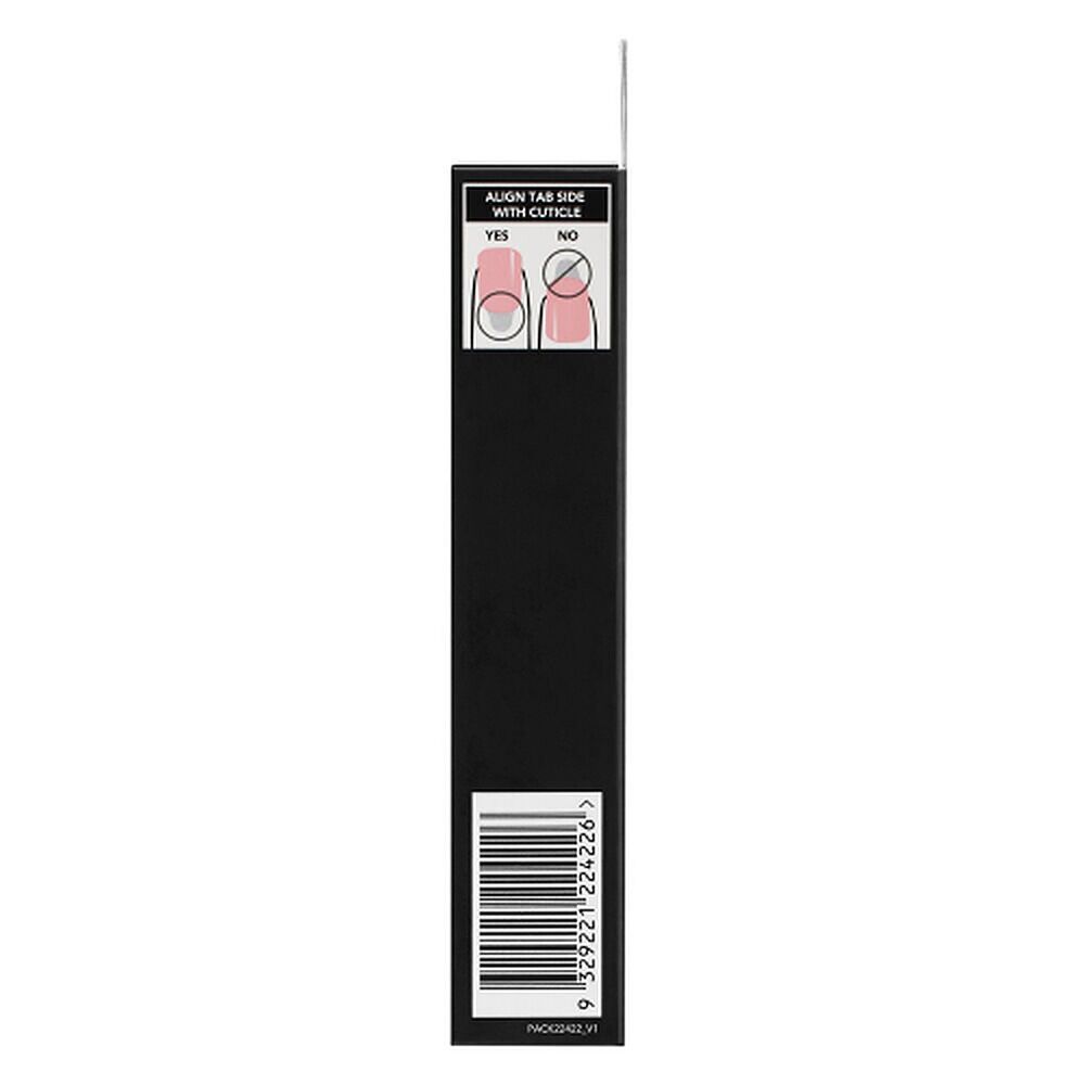 Glam by Manicare Glam Ready Pre-Glued Nails Rose Petal Jelly 30 Pack