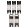 Glam by Manicare Glam Ready Pre-Glued Nails Off the Runway 30 Pack Bundle of 5