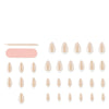 Glam by Manicare Glam Ready Pre-Glued Nails Off the Runway 30 Pack