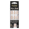 Glam by Manicare Glam Ready Pre-Glued Nails Off the Runway 30 Pack