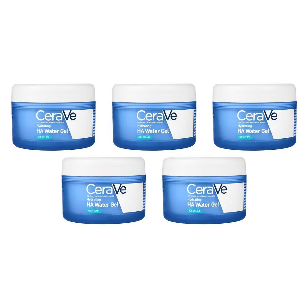CeraVe Hydrating HA Water Gel 48g Pack of 5