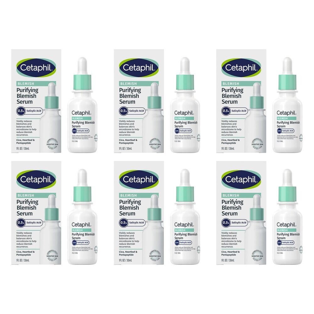 Cetaphil Purifying Blemish Serum 30mL Pack of 6